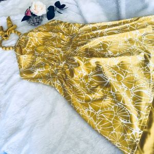 Twenty one mustard yellow summer cute dress M L